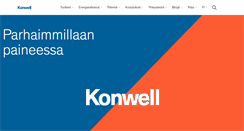 Desktop Screenshot of konwell.fi