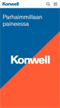 Mobile Screenshot of konwell.fi